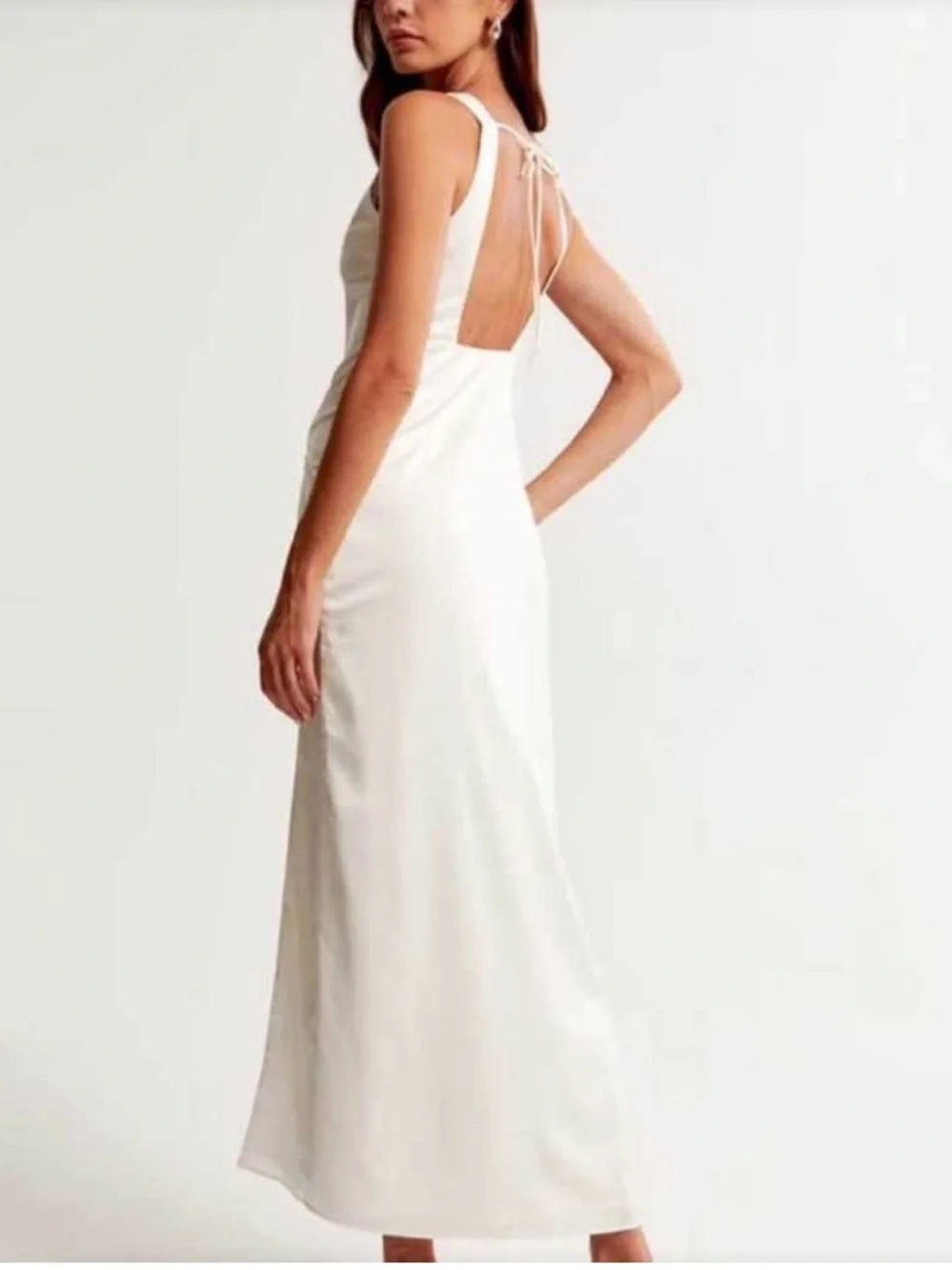 Abercrombie and Fitch Draped Skirt Maxi Dress NWT Size Small